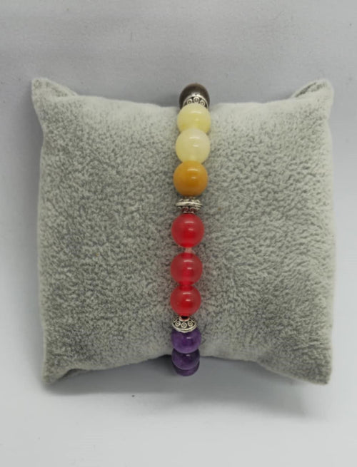 7 Main Chakra (Triple Crystal) Bracelet